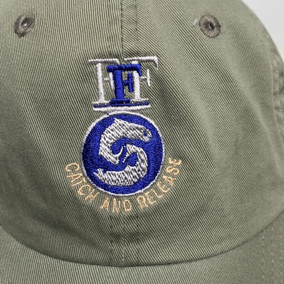 Men’s Green CATCH AND RELEASE CAP One size 100% cotton - Picture 2 of 7